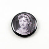 Classic Author Series 2 | Woolf | Shelley | Austen | Alcott | Hurston | Bronte | Christie | 1 Inch Pinback Buttons